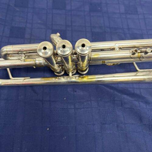 Used Bach Stradivarius Model 37 Bb Silver Trumpet with new Pro Tec Case Just Serviced ML Early 1990's - Image 19
