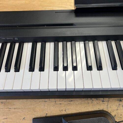 Used Yamaha P-45 88-Key Digital Piano Keyboard with Music Stand AC Adapter and Sustain Pedal - Image 3