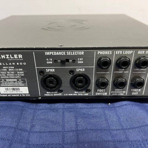 Used Genzler Amplification MG-800 Magellan 800W Bass Amp Amplifier Head - Image 10