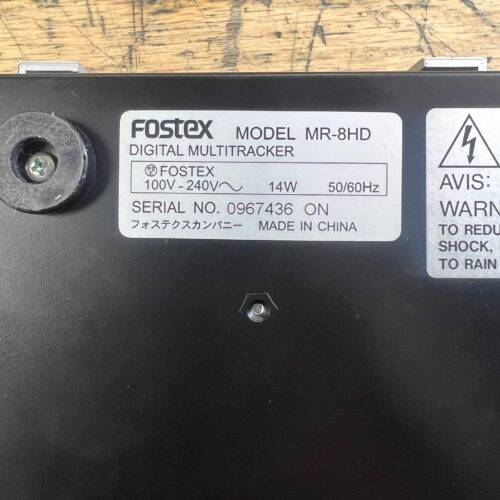 Used Fostex MR-8HD Digital Multitrack Recorder with Original Box and Manual - Image 13
