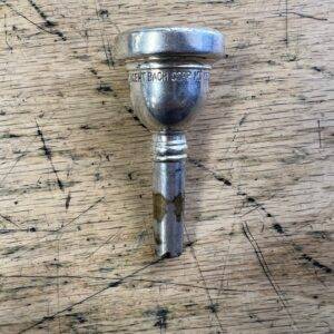 Vintage Vincent Bach Corp. Mt. Vernon NY 15C Small Shank Trombone Baritone Mouthpiece