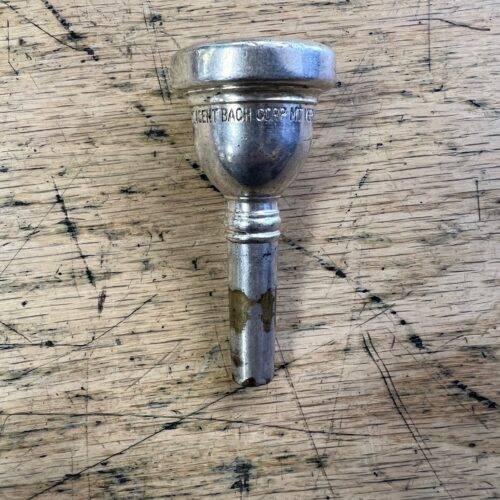 Vintage Vincent Bach Corp. Mt. Vernon NY 15C Small Shank Trombone Baritone Mouthpiece