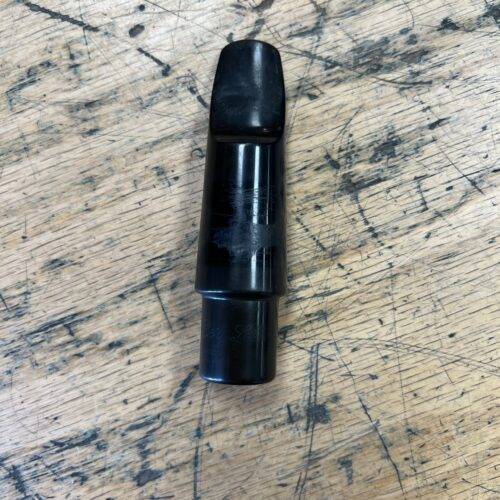 Vintage Berg Larsen 100/0 M Hard Rubber Bb Tenor Sax Saxophone Mouthpiece with Original Ligature and Cap - Image 2