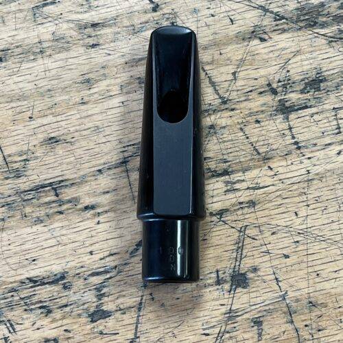 Vintage Berg Larsen 100/0 M Hard Rubber Bb Tenor Sax Saxophone Mouthpiece with Original Ligature and Cap - Image 7