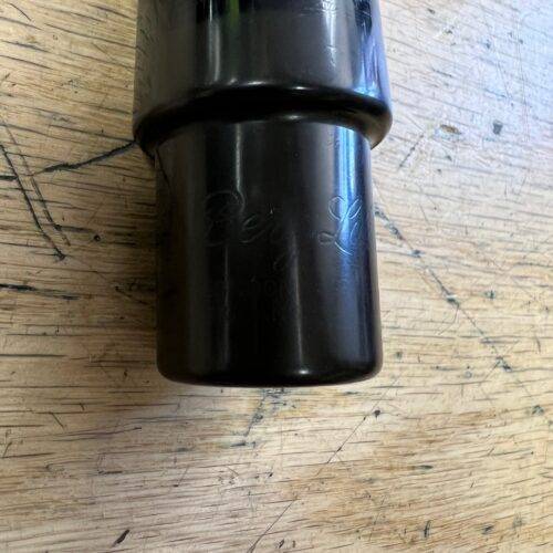 Vintage Berg Larsen 100/0 M Hard Rubber Bb Tenor Sax Saxophone Mouthpiece with Original Ligature and Cap - Image 10