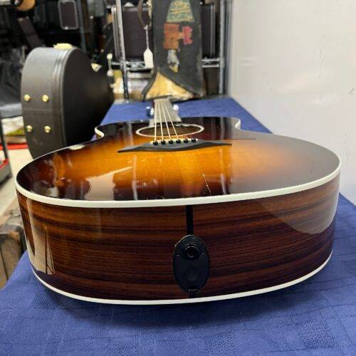 Used Taylor 214e-SB DLX Grand Auditorium Acoustic Electric Guitar Tobacco Sunburst with Case 2018 - Image 24