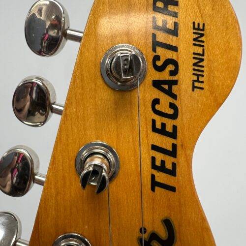 Used Squier FSR Classic Vibe 70's Tele Telecaster Thinline Electric Guitar Olympic White 2024 - Image 4