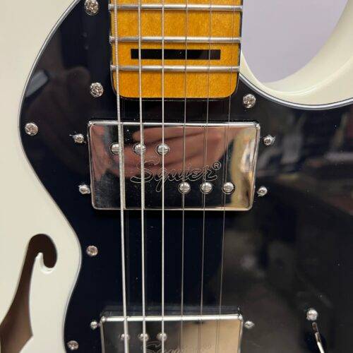Used Squier FSR Classic Vibe 70's Tele Telecaster Thinline Electric Guitar Olympic White 2024 - Image 8