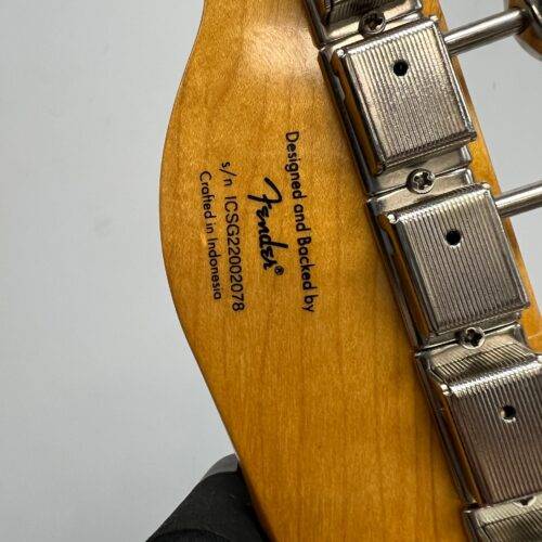 Used Squier FSR Classic Vibe 70's Tele Telecaster Thinline Electric Guitar Olympic White 2024 - Image 15