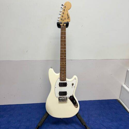 Used Squier Mustang Electric Guitar Made in Indonesia 2019 White