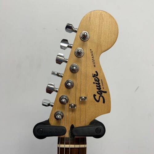 Used Squier Mustang Electric Guitar Made in Indonesia 2019 White - Image 3