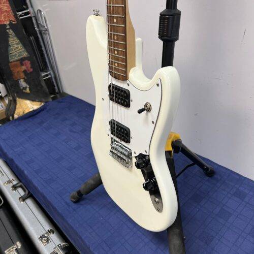 Used Squier Mustang Electric Guitar Made in Indonesia 2019 White - Image 12
