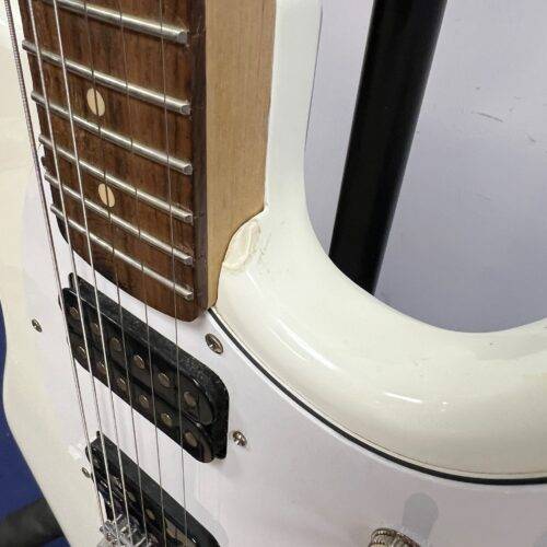 Used Squier Mustang Electric Guitar Made in Indonesia 2019 White - Image 13