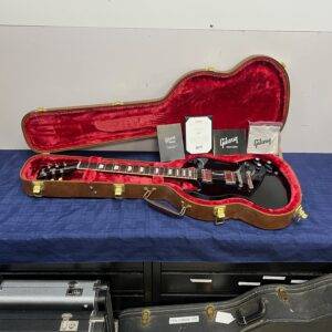 Used Gibson SG Standard '61 DEMO Electric Guitar with Original Case & Documentation 2023 Ebony