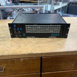 Vintage Sequential Prophet 2002 Rackmount 8-Voice Polyphonic Sampler Synthesizer 1985 Made in the USA