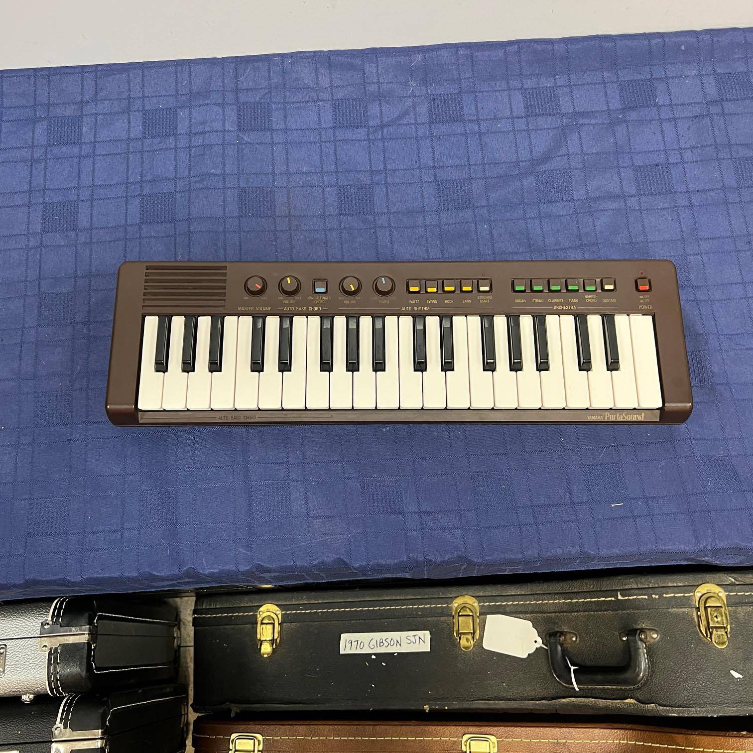 Vintage Yamaha PortaSound PS-2 Keyboard with Original Case