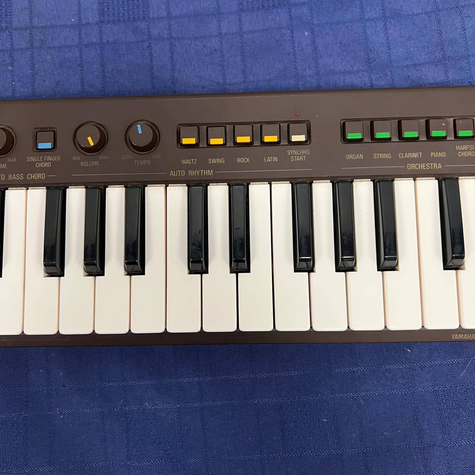 Vintage Yamaha PortaSound PS-2 Keyboard with Original Case