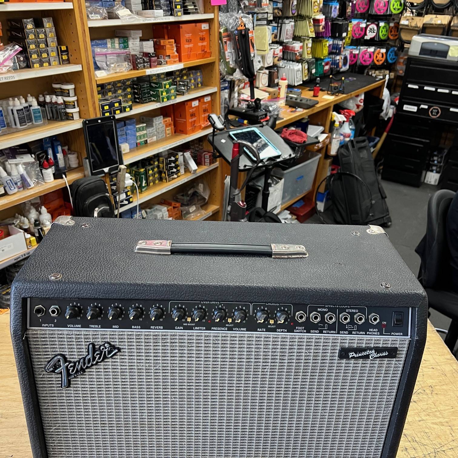 Used Fender Princeton Chorus Guitar Amp Amplifier Made in the USA - Image 6
