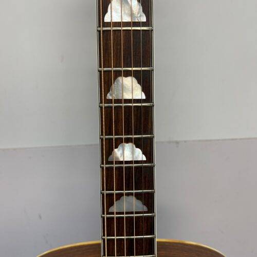 Vintage Dixon Model 758 Jumbo Acoustic Guitar Made in Japan J-200 Copy 1970's - Image 5