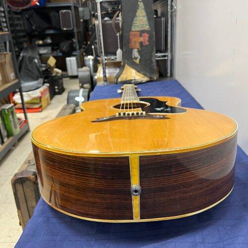 Vintage Dixon Model 758 Jumbo Acoustic Guitar Made in Japan J-200 Copy 1970's - Image 23