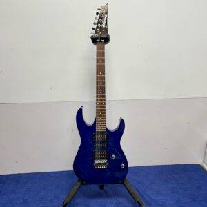 Used Ibanez GRX70QA GIO Electric Guitar Transparent Blue Burst