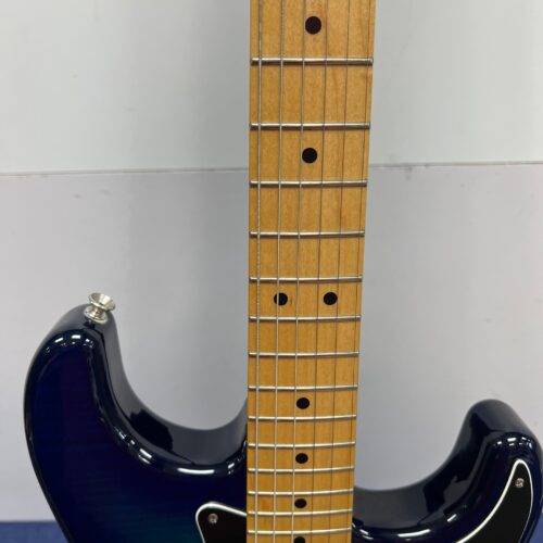 Used Fender Guitar Center Limited Edition Standard Stratocaster HSS Electric Guitar Blue Burst Made in Mexico 2017/2018 with Case - Image 7