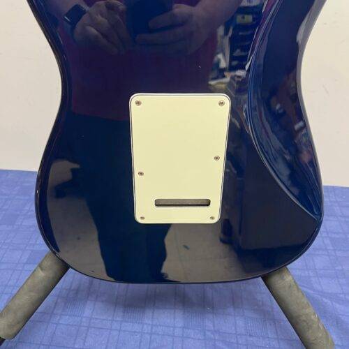 Used Fender Guitar Center Limited Edition Standard Stratocaster HSS Electric Guitar Blue Burst Made in Mexico 2017/2018 with Case - Image 21