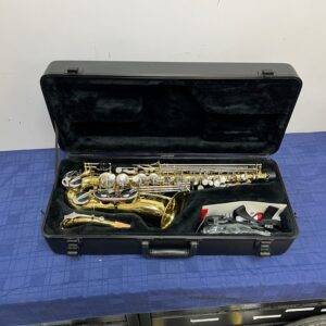 Used Conn 24M HF American Eb Alto Sax Saxophone with Case & Extras Excellent Condition