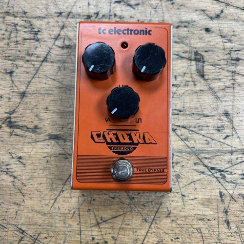 Used TC Electronic Choka Tremolo Guitar Effect Pedal