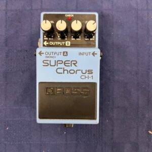 Used Boss CH-1 Stereo Super Chorus Guitar Pedal