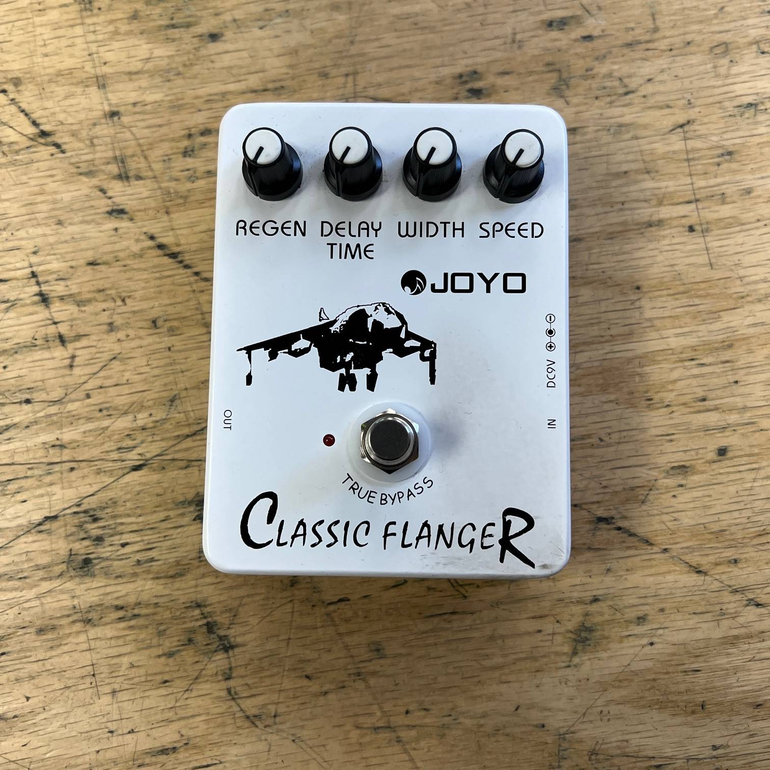 Used Joyo JF-07 Classic Flanger Guitar Pedal