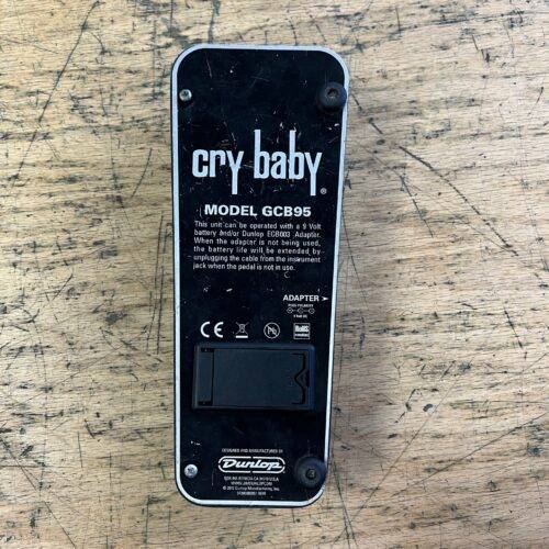 Used Dunlop Cry Baby Model GCB95 Wah Guitar Pedal - Image 5