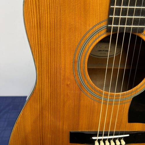 Used Yamaha FG-405 6-String Acoustic Guitar with Case - Image 9