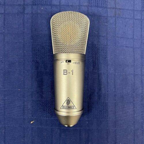 Used Behringer B-1 Large-diaphragm Condenser Mic Microphone with Shock Mount Wind Screen Case - Image 2