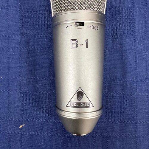 Used Behringer B-1 Large-diaphragm Condenser Mic Microphone with Shock Mount Wind Screen Case - Image 4