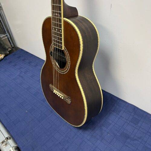 Used Washburn R314KK Spruce/Trembesi Parlor Acoustic Guitar with Original Case - Image 11