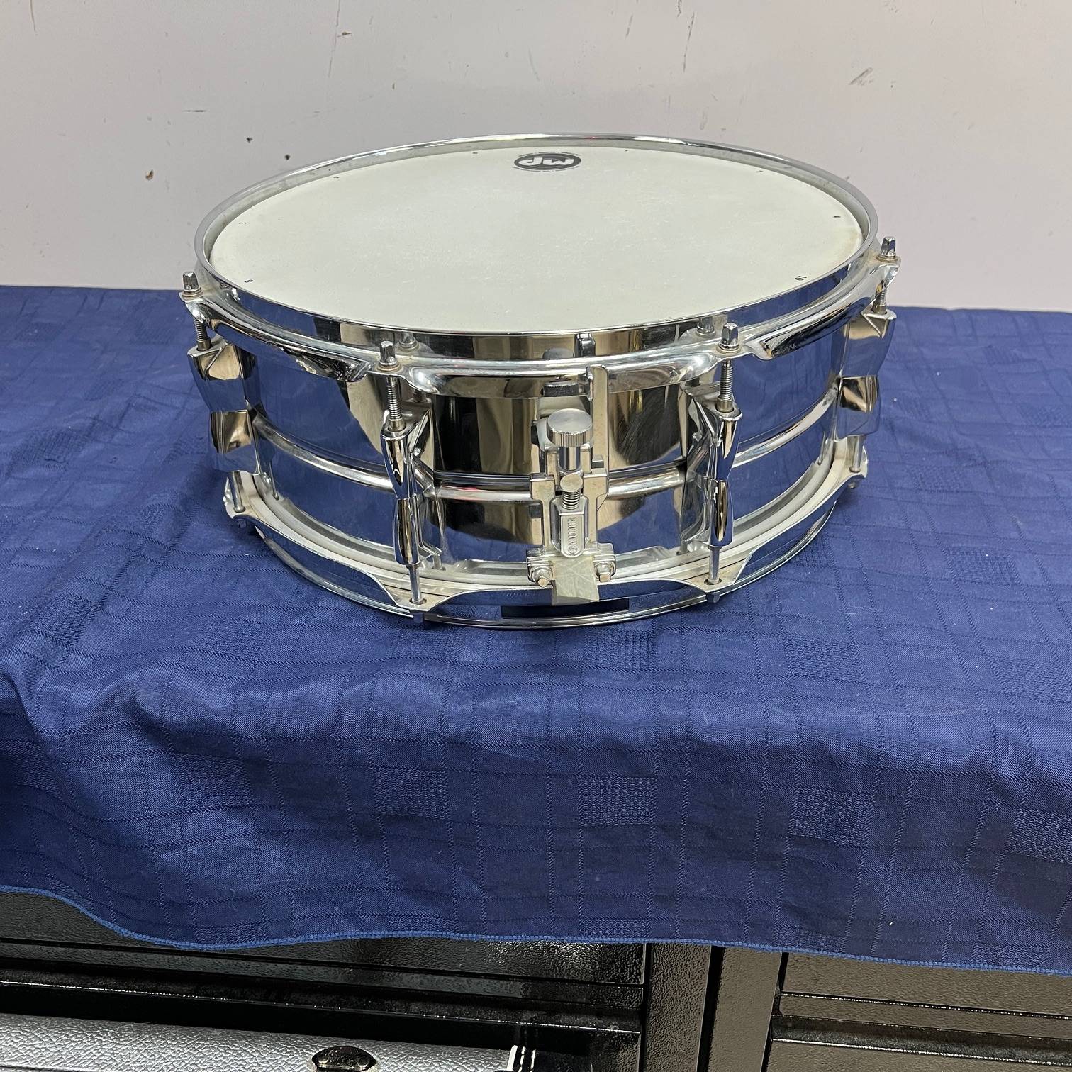 Used Yamaha Steel Shell SD 265 14" x 5.5" Snare Drum - Image 3