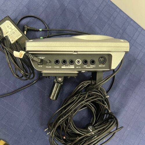 Used Roland TD-15 V-Drums Drum Sound Module Brain with AC Adapter and Cables - Image 5