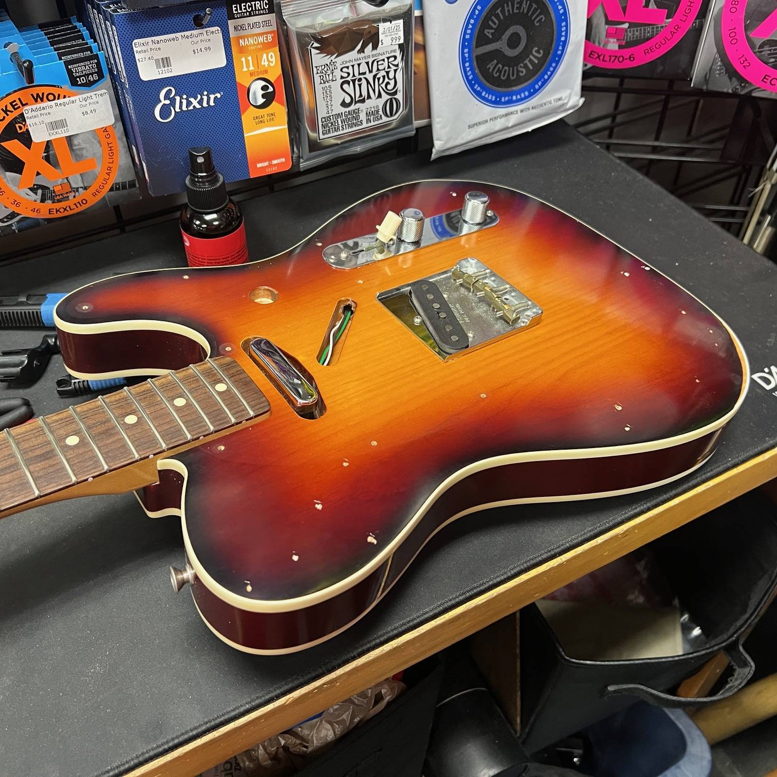 Used Fender Jason Isbell Custom Tele Telecaster Electric Guitar with Hardshell Case Chocolate Burst - Image 34