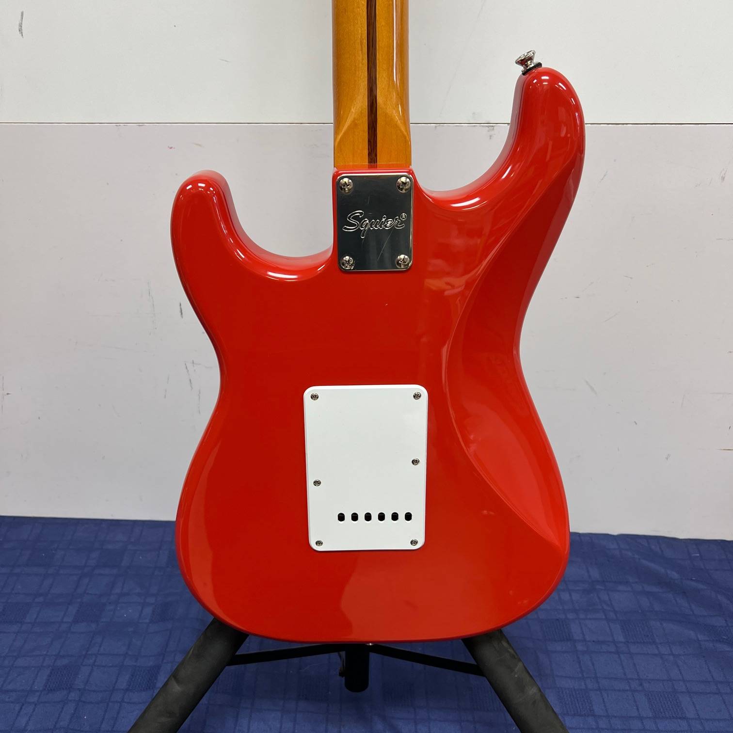 Used 2021 Squier Classic Vibe '50's Strat Stratocaster Electric Guitar Maple Fingerboard Fiesta Red - Image 17