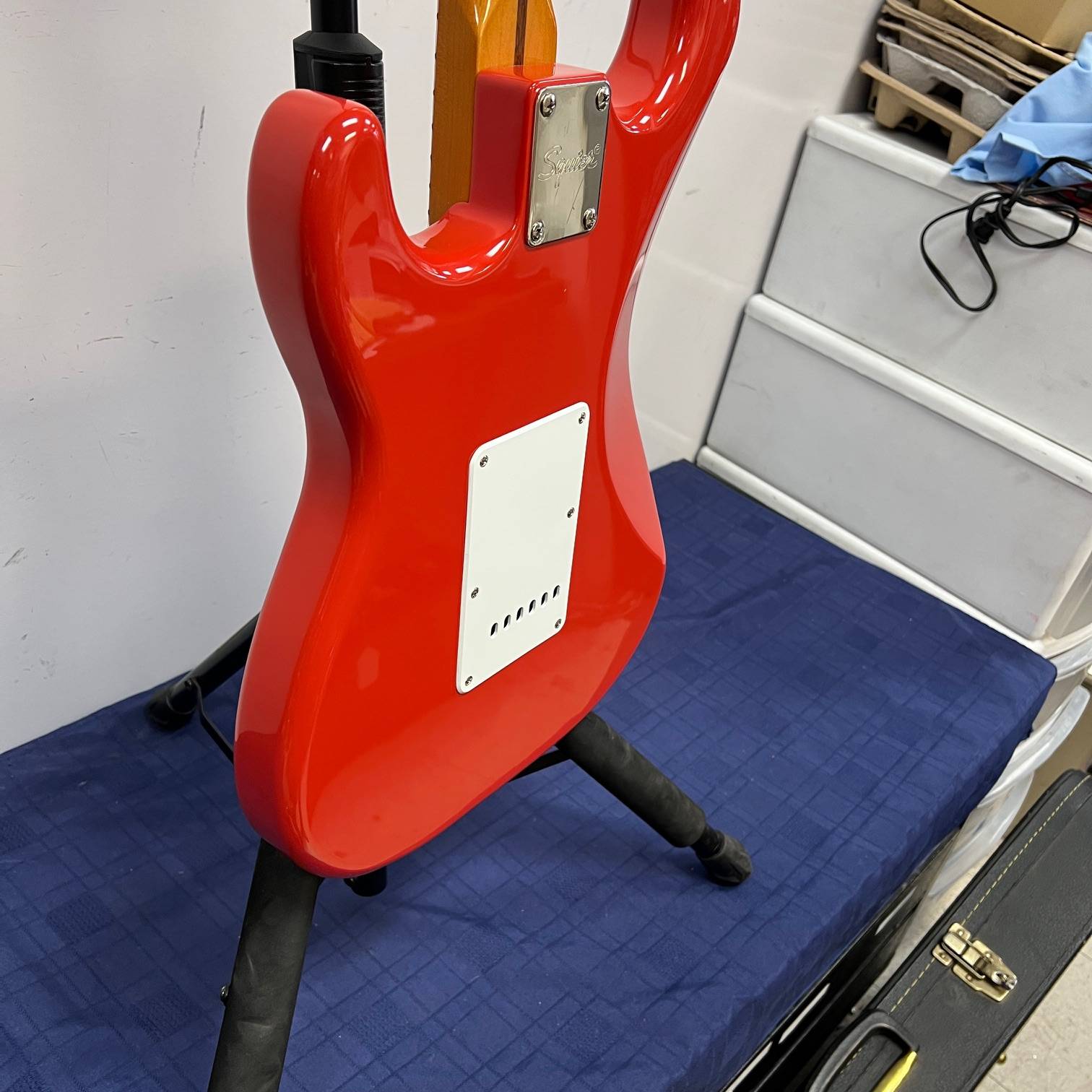 Used 2021 Squier Classic Vibe '50's Strat Stratocaster Electric Guitar Maple Fingerboard Fiesta Red - Image 19