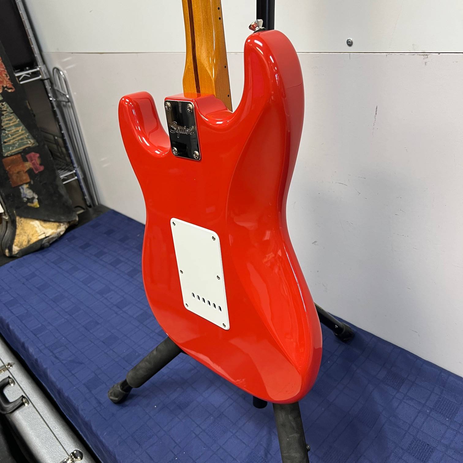 Used 2021 Squier Classic Vibe '50's Strat Stratocaster Electric Guitar Maple Fingerboard Fiesta Red - Image 20