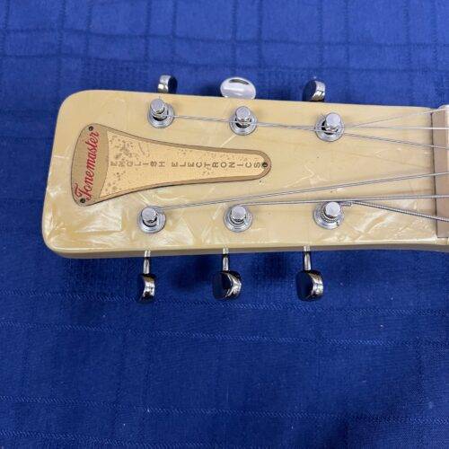 Vintage Tonemaster English Electronics Electric Lap Steel Guitar Valco Oahu National 1957 1950's - Image 2