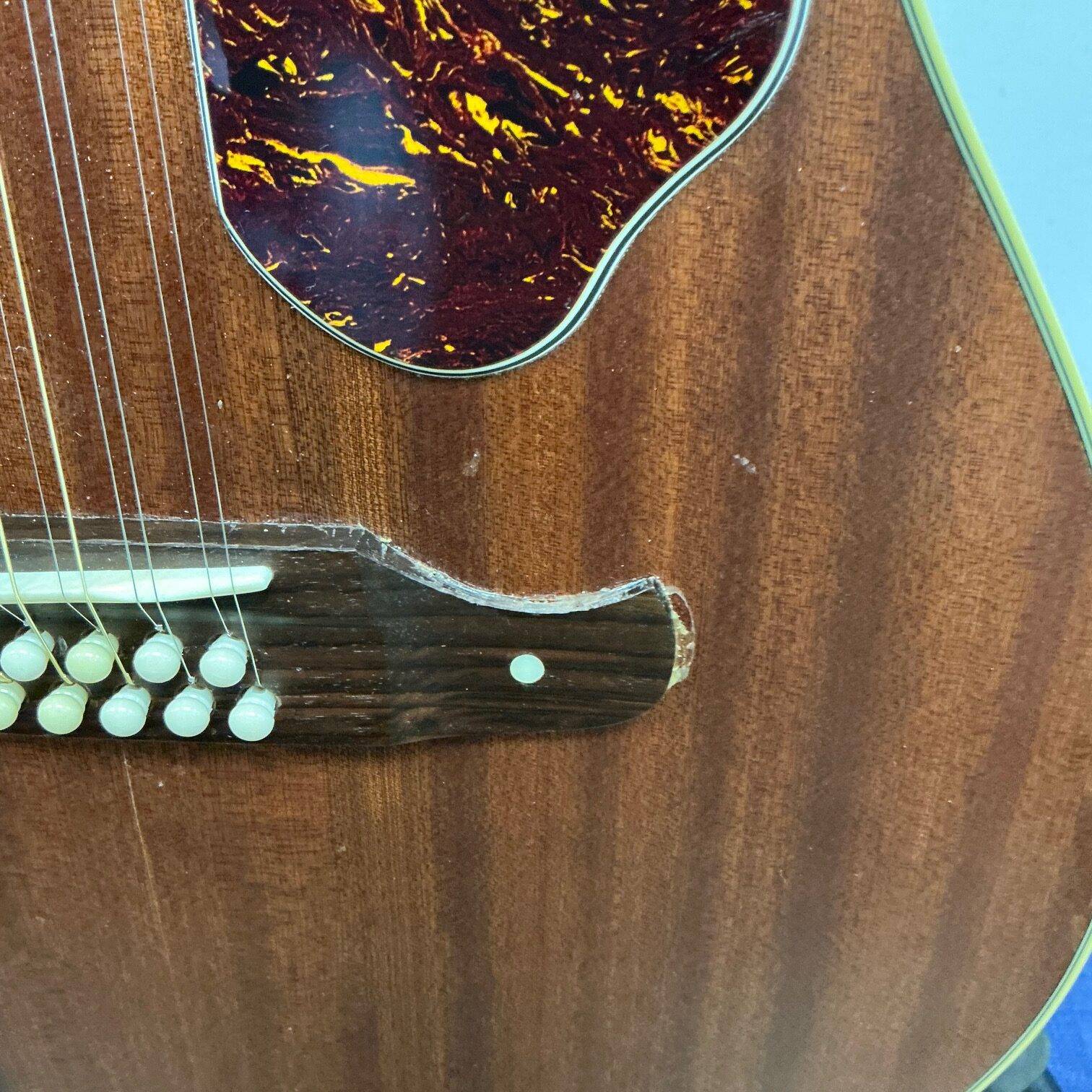 Used Fender Tim Armstrong Hellcat Acoustic 12 12-String Acoustic Electric Guitar - Image 11