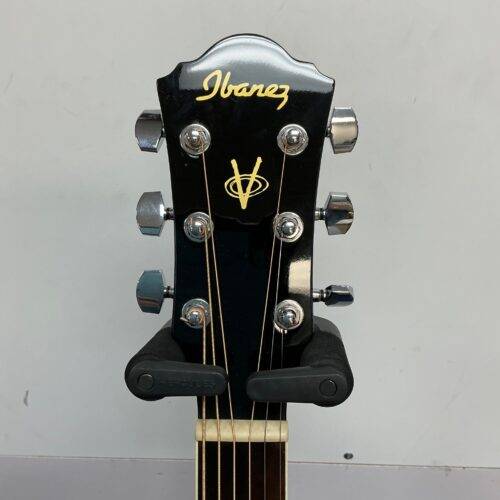 Used Ibanez V70CE-TBS Acoustic Electric Dreadnought Guitar Transparent Blue - Image 3