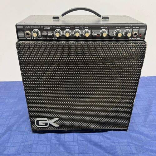 Used Gallien-Krueger 200MB Bass Combo Amp Amplifier Just Serviced Made in the USA
