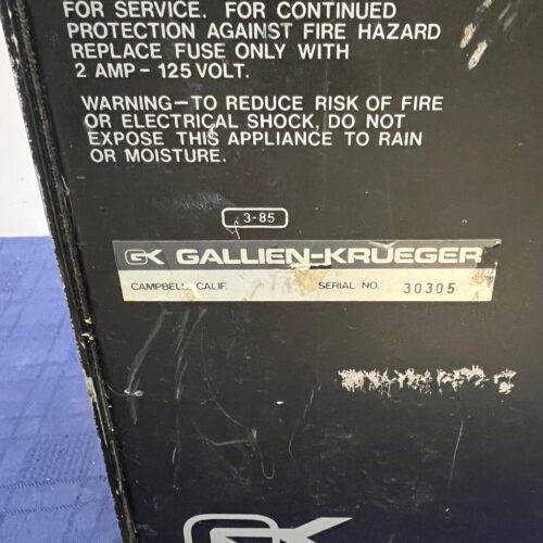 Used Gallien-Krueger 200MB Bass Combo Amp Amplifier Just Serviced Made in the USA - Image 12