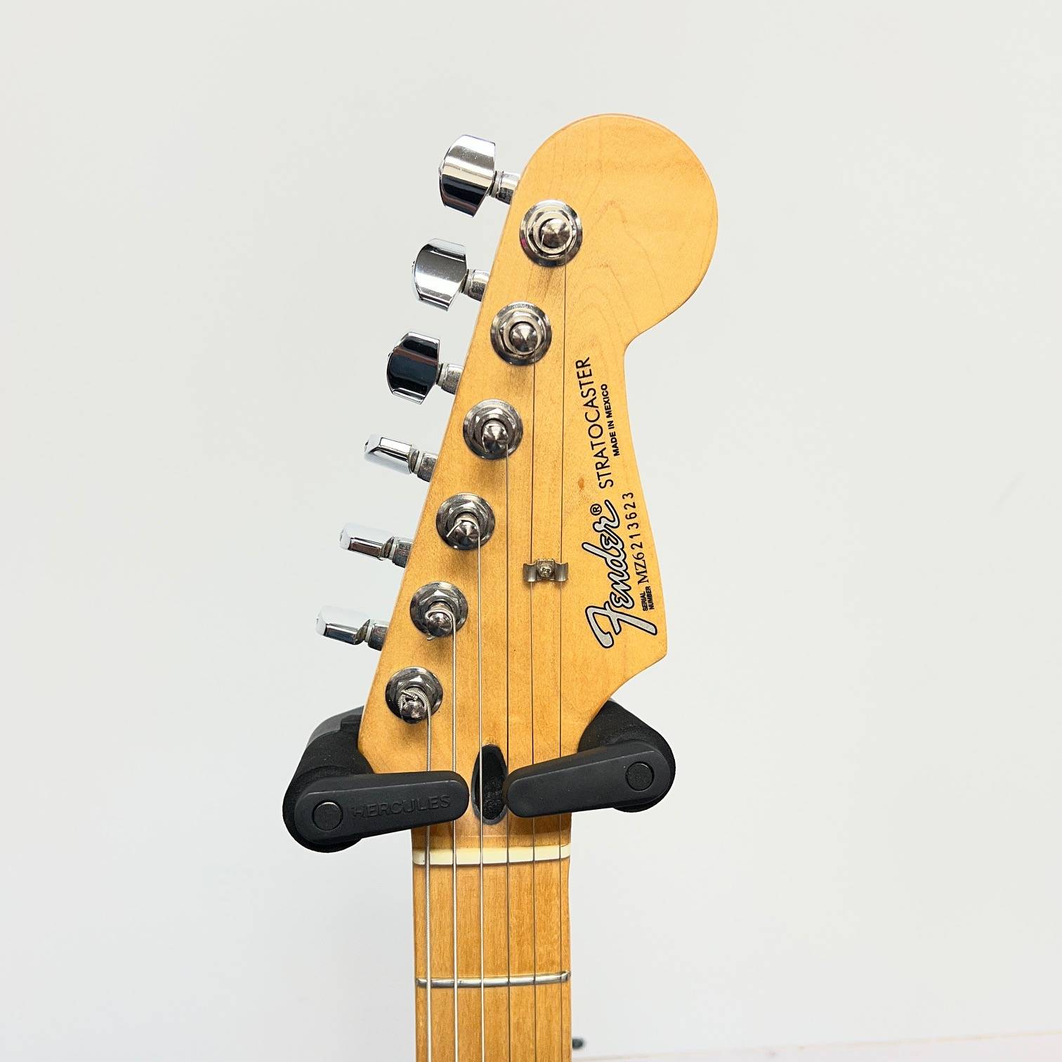 Used Fender Standard Strat Stratocaster Electric Guitar Made in Mexico 2007 Noiseless Pickups - Image 3