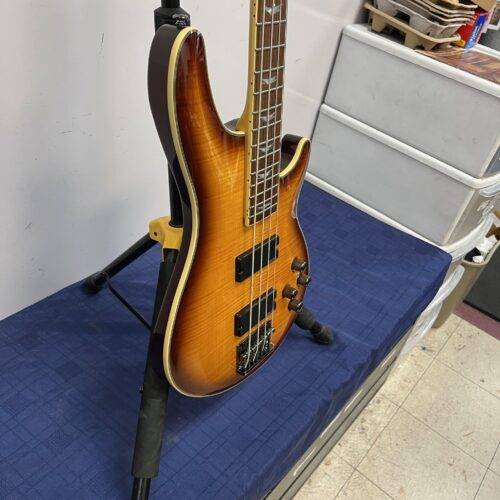 Used Schecter Omen Extreme 4-String Active Electric Bass Guitar - Image 10