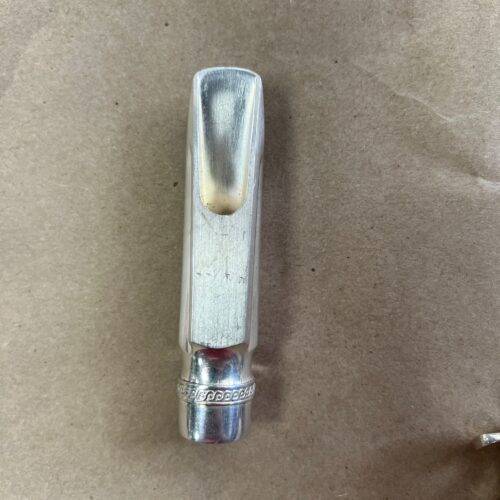 Used Selmer Paris C* C Star Metal Alto Sax Saxophone Mouthpiece with Cap & Ligature - Image 6